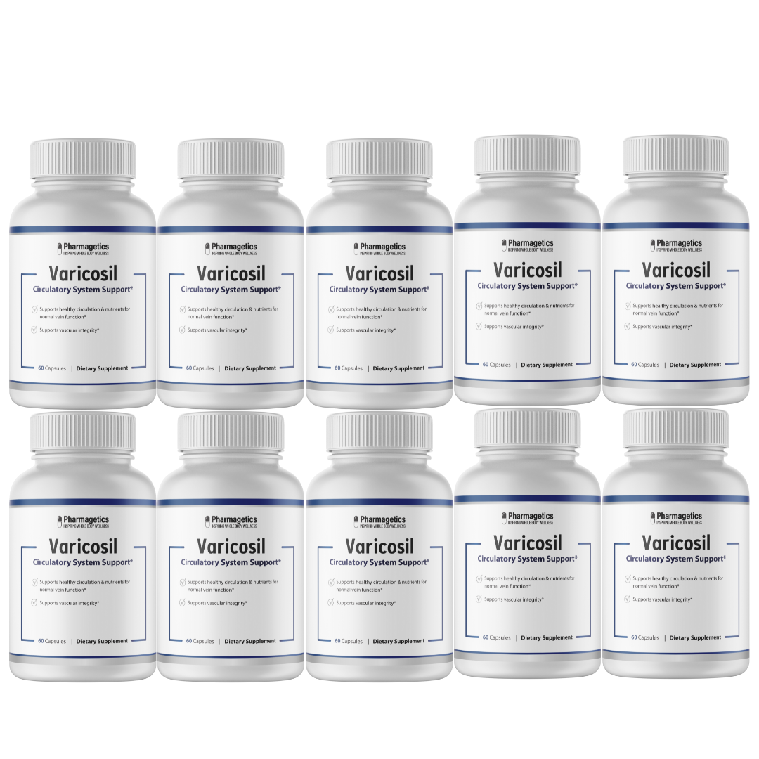 Varicosil - Supports healthy circulation & nutrients for normal vein 10 Bottles