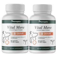 Load image into Gallery viewer, 2 Vital Move Advanced Support Formula 2 Bottles -120 Capsules
