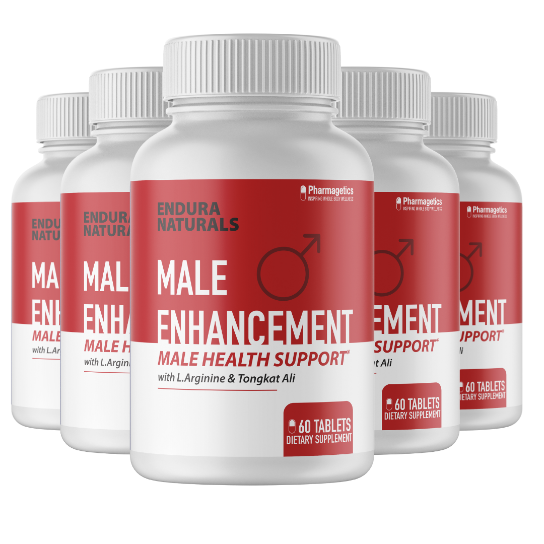 Endura Naturals Male Enhancement Male Health Support 5 Bottles 300 Tablets