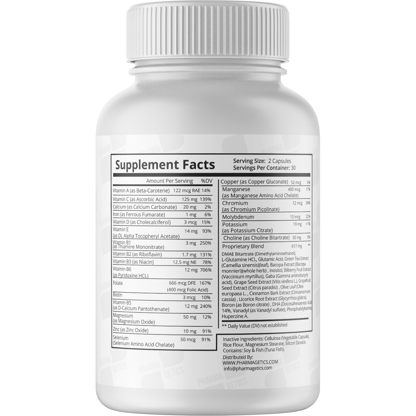 VIGOR SMART Mind Cognitive Brain Booster - 600 Capsules, 10 Bottles