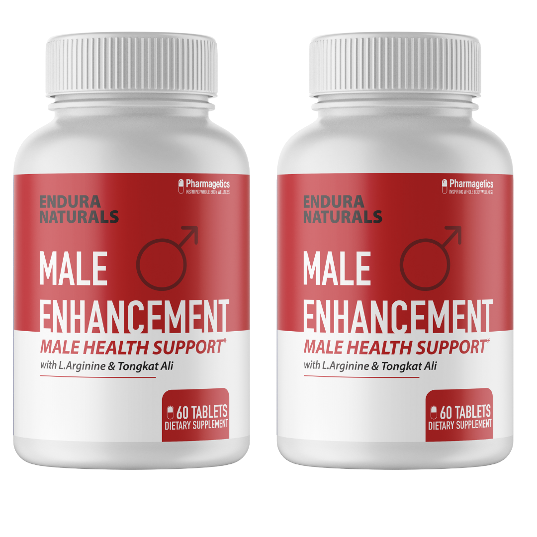 Endura Naturals Male Enhancement Male Health Support 2 Bottles 120 Tablets