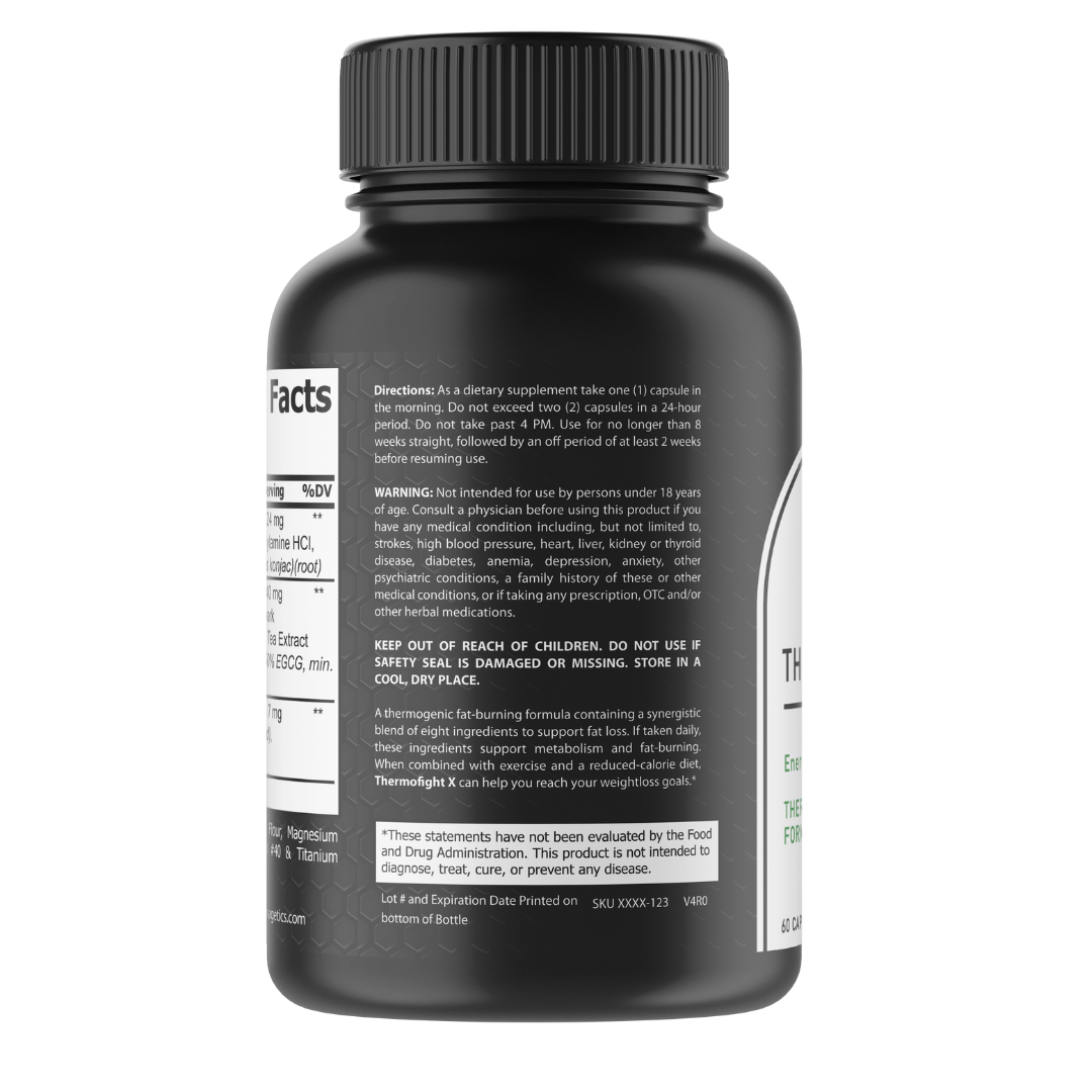 Thermofight X Keto Supplement Fat Burner - 6 Bottles 360 Capsules