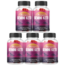 Load image into Gallery viewer, Gemini Keto Gummies Apple Cider Vinegar Weight Loss 1000MG Kwazi 5 Pack
