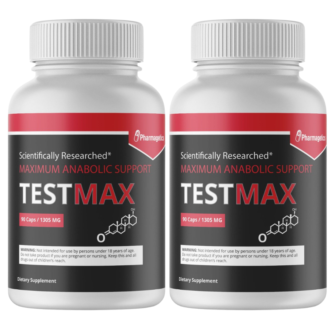 TestMax - 2 Bottles - 180 Capsules
