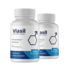 Load image into Gallery viewer, Viasil Male Potency Formula 2 Bottles 120 Capsules
