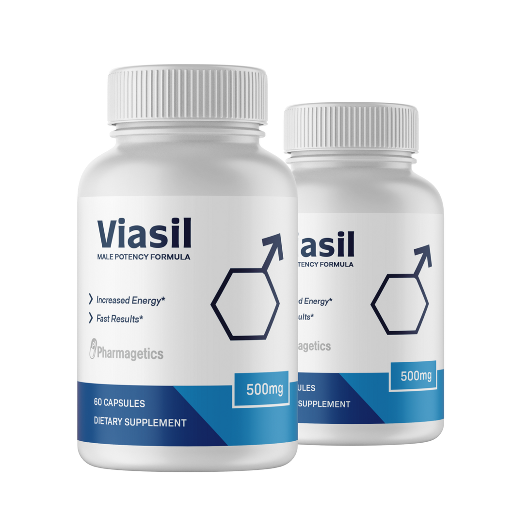 Viasil Male Potency Formula 2 Bottles 120 Capsules