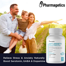 Load image into Gallery viewer, Anti Anxiety Premium Formulation  -  180 Capsules - 3 Bottles
