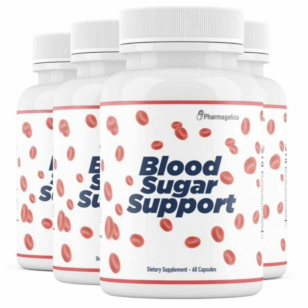 4 Blood Sugar Support - 4 Bottles 240 Capsules