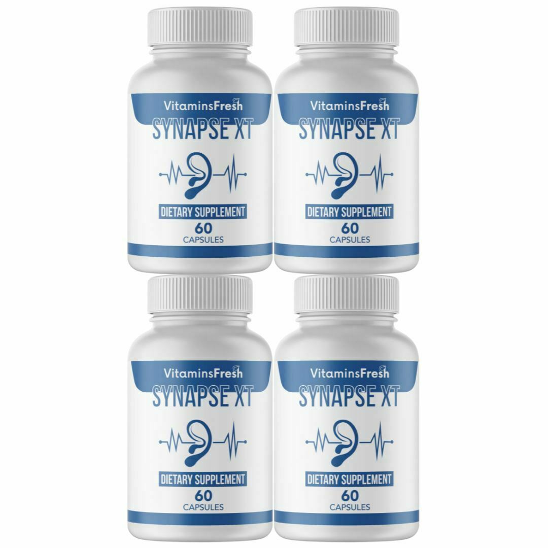 Synapse XT Tinnitus Relief - 4 Bottles 240 Capsules