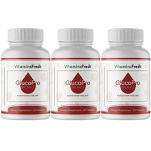 Load image into Gallery viewer, GlucoPro Balance Blood Sugar Supplement 180 Capsules - 3 Bottles
