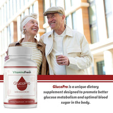 Load image into Gallery viewer, GlucoPro Balance Blood Sugar Supplement 180 Capsules - 3 Bottles
