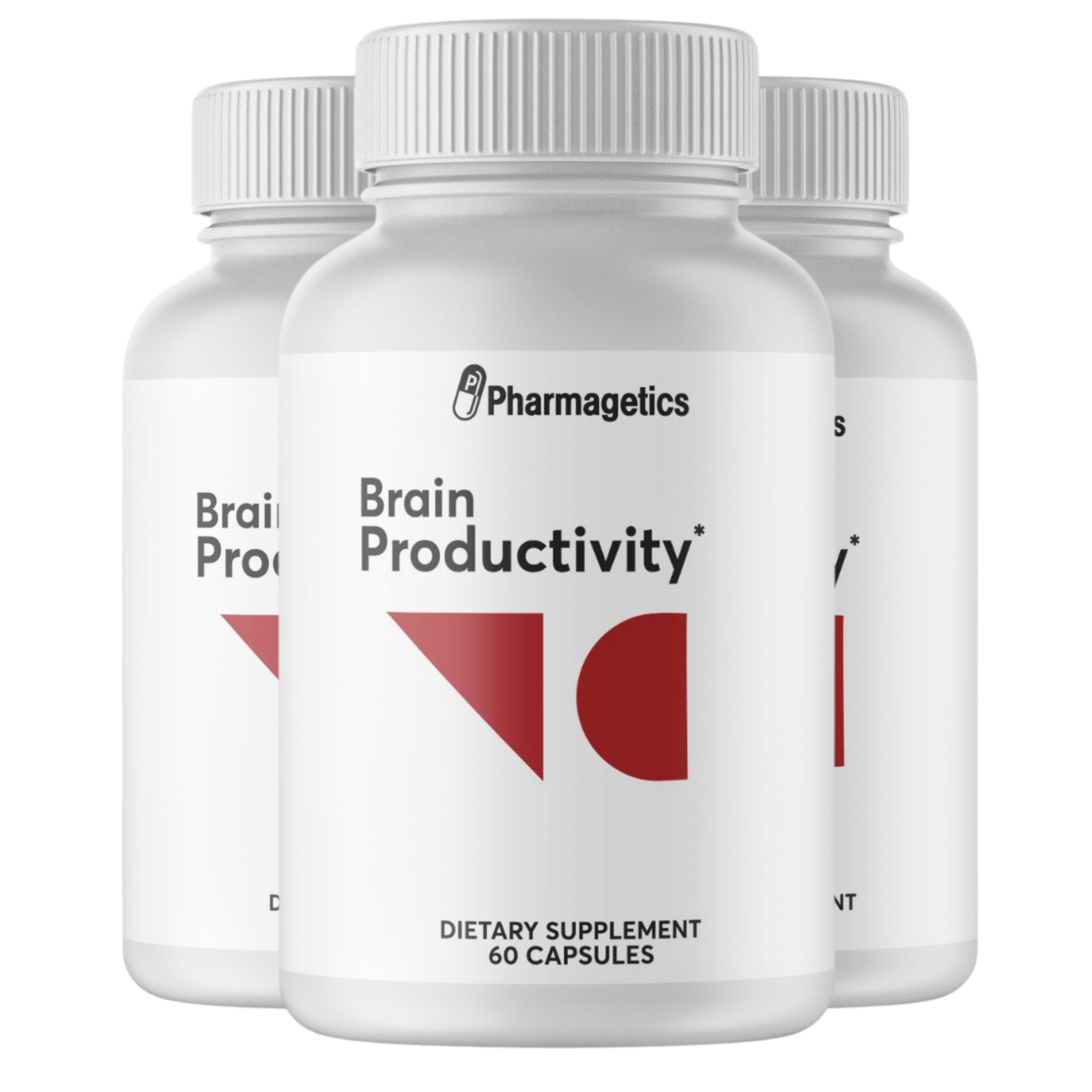 3 Brain Productivity - 3 Bottles - 180 Capsules