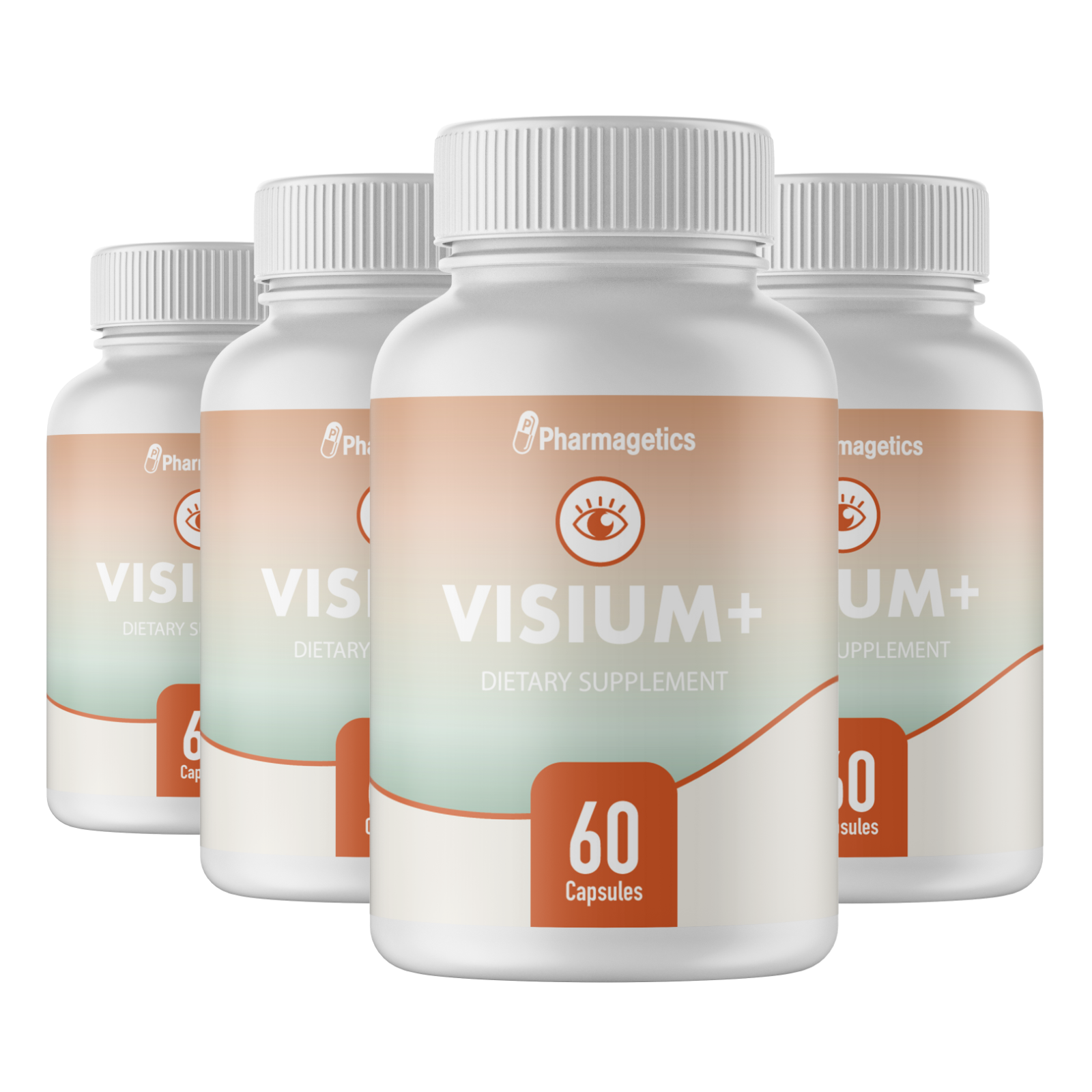 Visium Plus- Vision Support Supplement 4 Bottles 240 Capsules