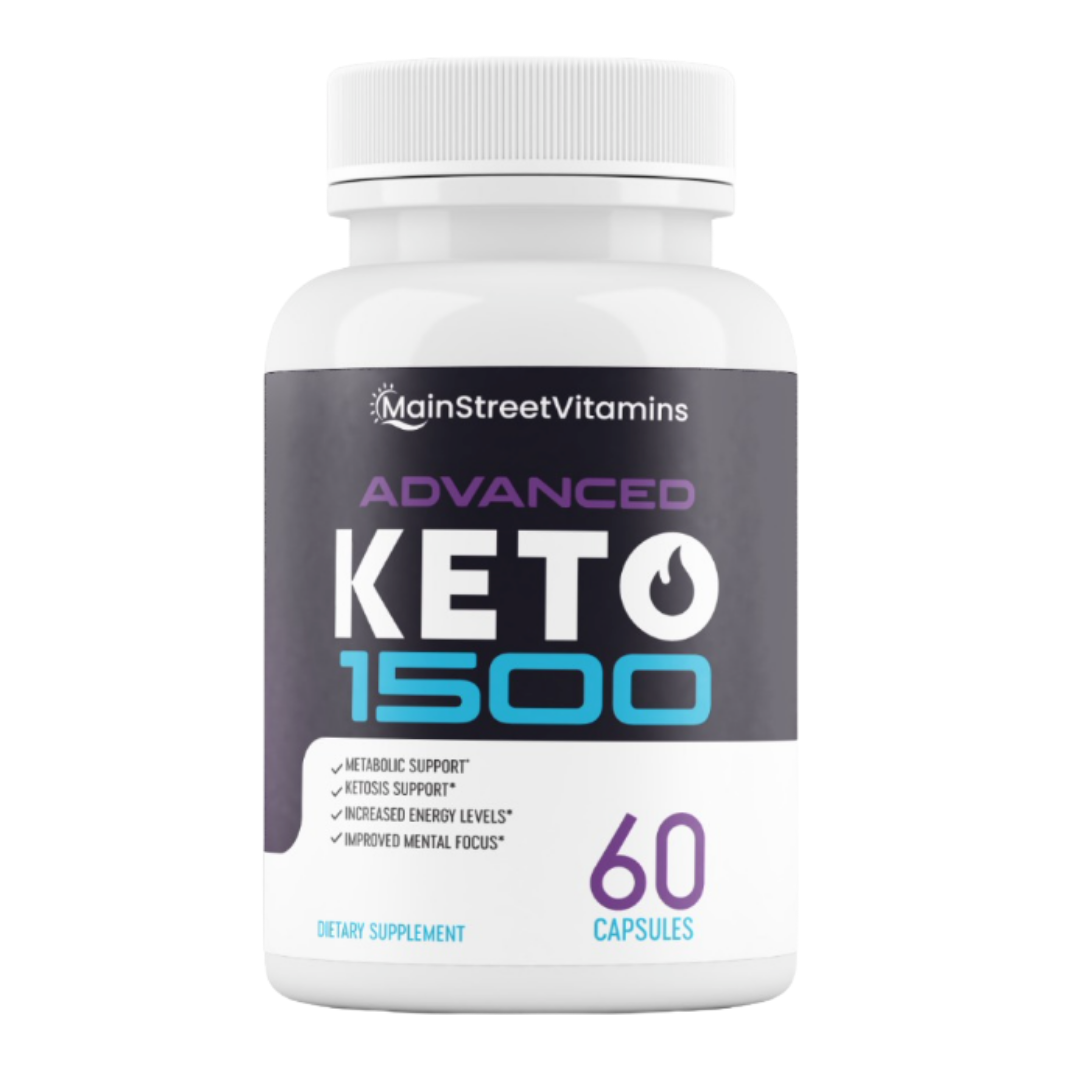 Advanced Keto 1500 Weight Loss Diet Pills goBHB - 60 Capsules