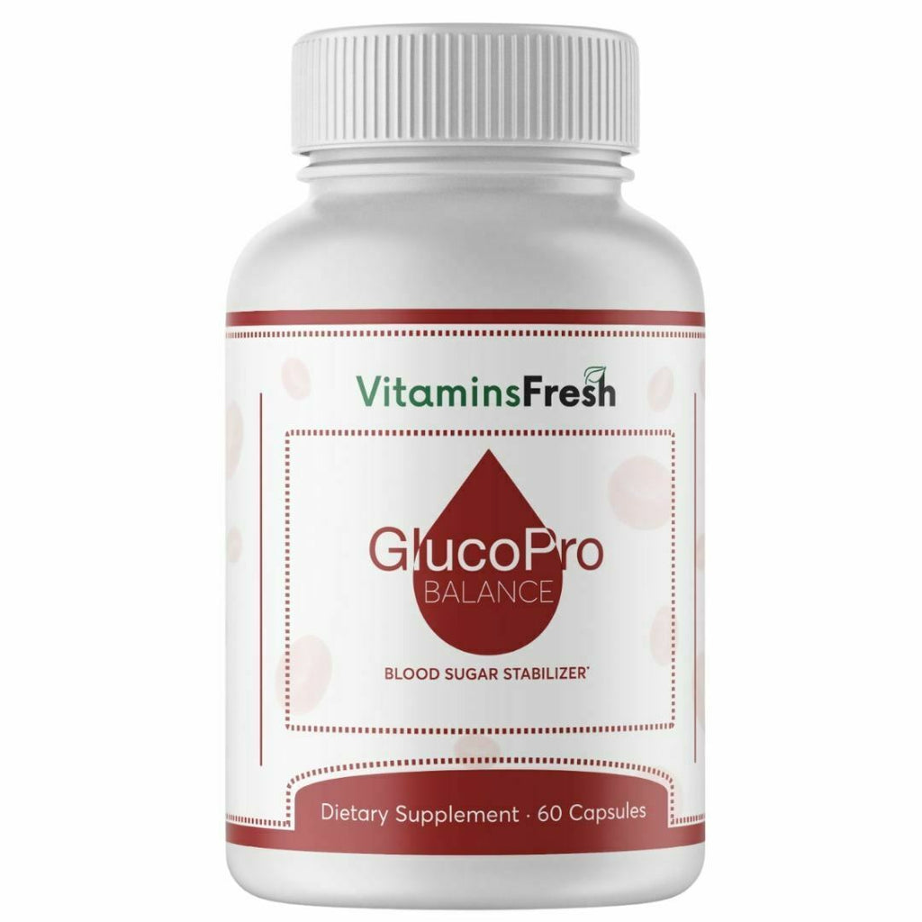 GlucoPro Balance Blood Sugar Supplement 60 Capsules