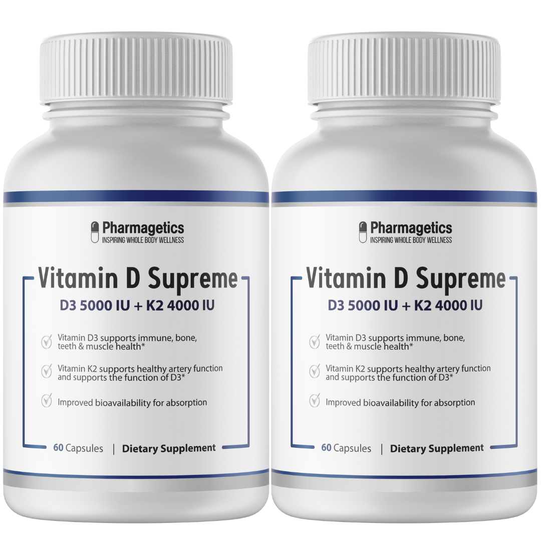Vitamin D Supreme - Improved bioavailability for absorption - 2 Month Supply