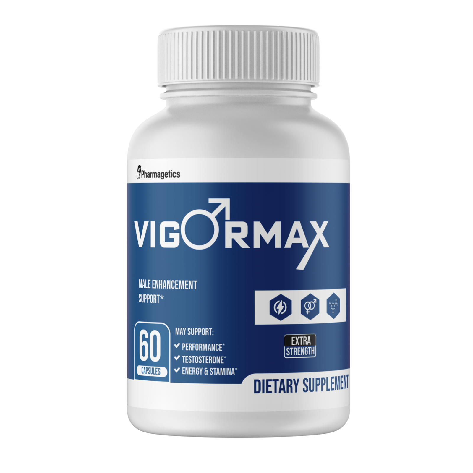VigorMax Male Strength Support Virility 60 Capsules