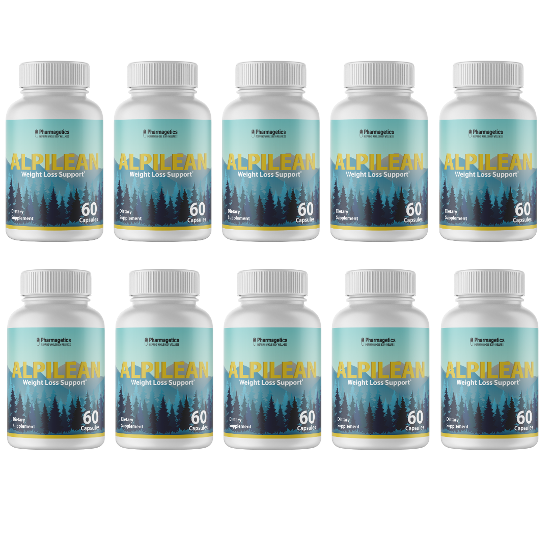 Alpilean Weight Loss Support - 10 Bottles 600 Capsules