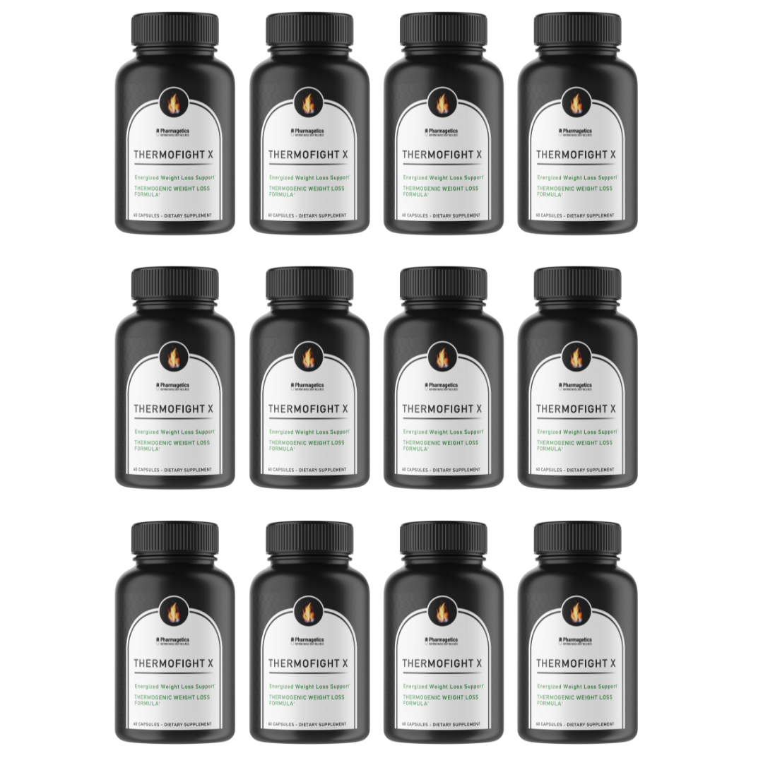 Thermofight X Keto Supplement Fat Burner - 12 Bottles 720 Capsules
