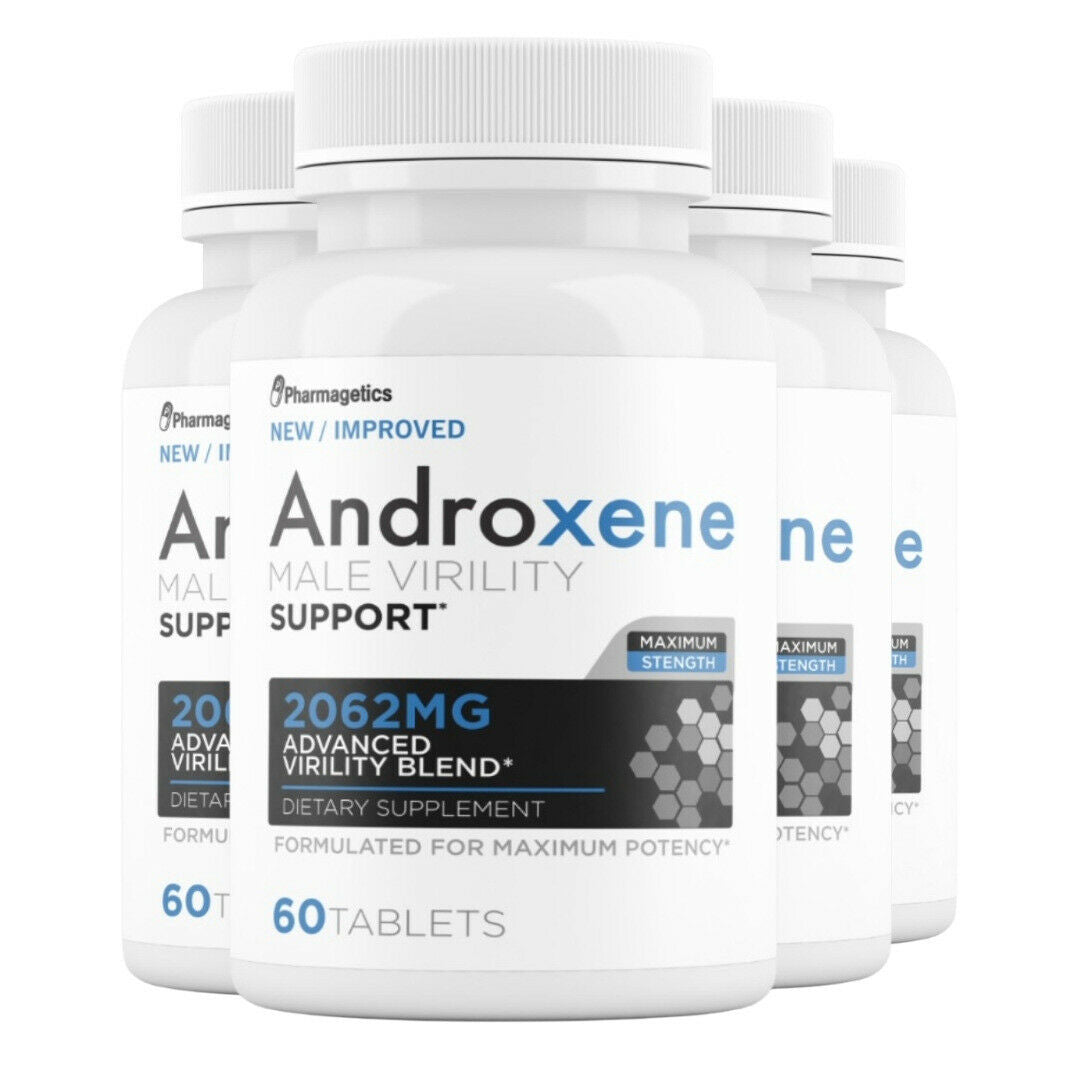 4 Androxene - Male Virility Support - 4 Bottles 240 Tablets