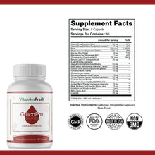 Load image into Gallery viewer, GlucoPro Balance Blood Sugar Supplement 180 Capsules - 3 Bottles
