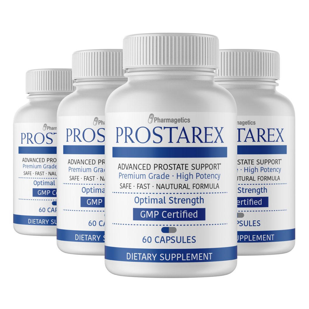 Prostarex - Advanced Prostate Support 4 Bottles 240 Capsules
