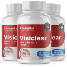 Load image into Gallery viewer, Visiclear Advanced Eye Supplement Vision 3 Bottle Pack
