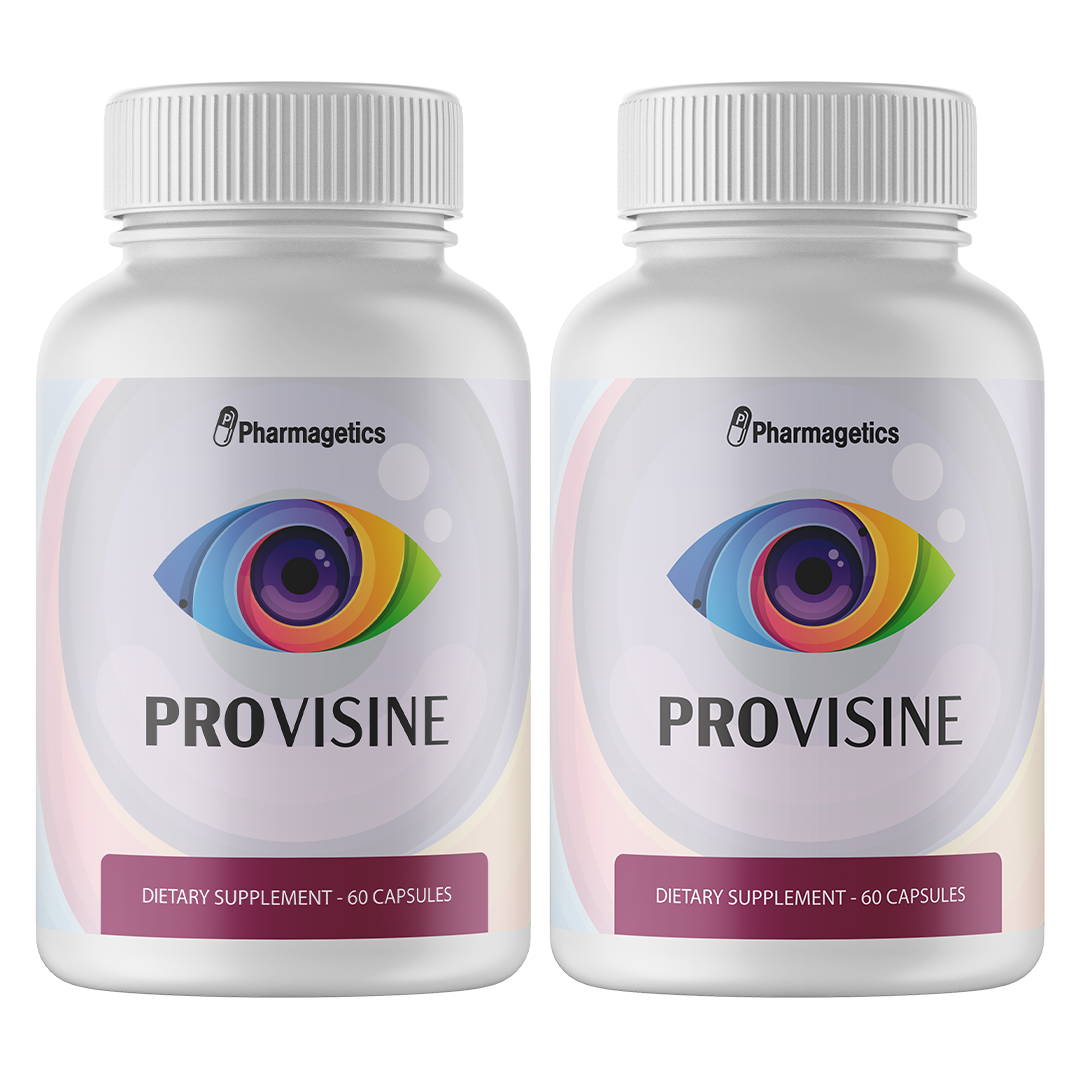2 Bottles Provisine - Vision Support 60 Capsules x2