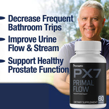 Load image into Gallery viewer, PX7 Primal Flow Advanced Prostate Support 4 Bottles 240 Capsules

